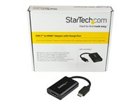 StarTech.com Adaptateur USB C vers HDMI - Vidéo 4K 60Hz, HDR10 - Dongle USB  vers HDMI 2.0b - USB Type-C DP Alt Mode vers Écrans/Affichage/TV -  Convertisseur USB vers HDMI (USBC-HDMI-CDP2HD4K60) 